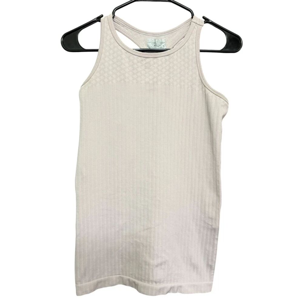 Athleta Lavender Ribbed Racerback Tank - Size Small